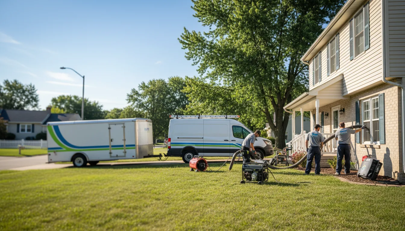 Flooded Basement Restoration And Cleanup With Repair in Dumas, AR near me